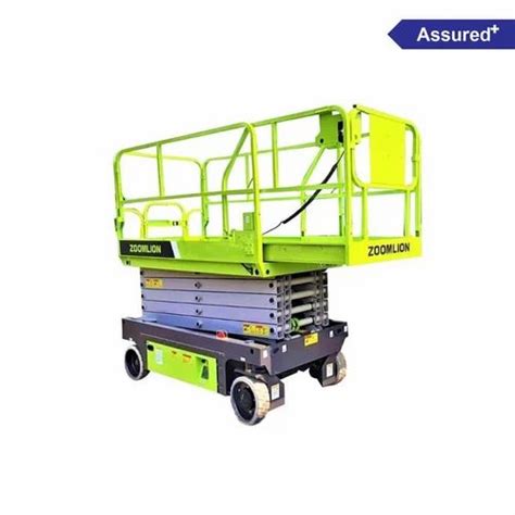 ZS1012DC Li 11 8 Mtr Scissor Lift Electric Operated Rated Loading