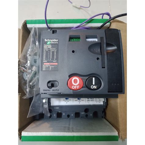 Jual Mccb Schneider P F Komplit Motorized Breaker Nsx P A Ka