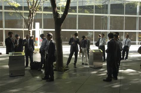 JAPAN Honshu Tokyo Yurakucho A Group Of Male Salaried Workers