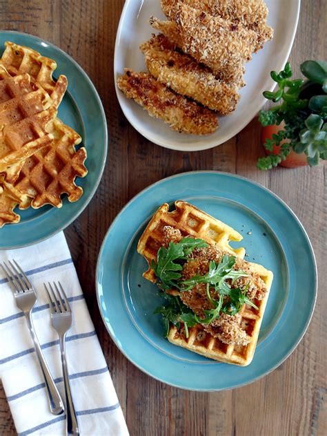 Sweet & Savory: Chicken and Waffles Recipe from Two of a Kind