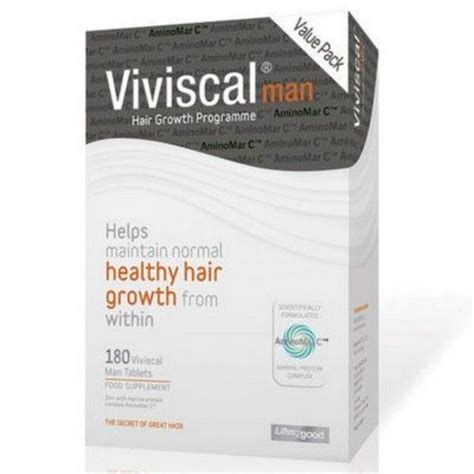 Viviscal Man 180 Tablets 3 Month Supply