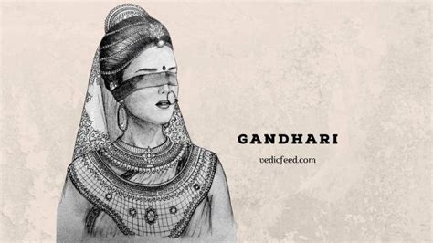 Gandhari Princess Of Gandhara And Mother Of Kauravas Krishna Mantra