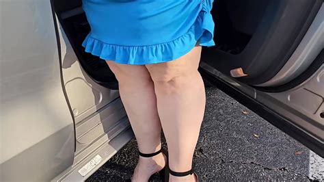 Almost Got Caught In Public Lifting My Skirt And Flashing My Big Ass To Strangers Masturbating