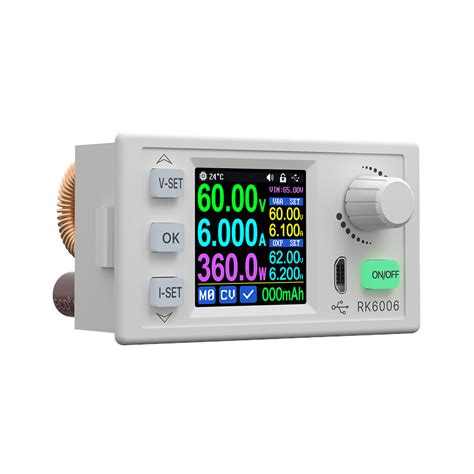 Riden® rk6006/rk6006-bt 60v 6a 4 digit communication 360w adjustable ...