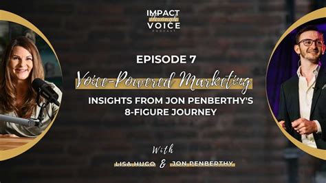 Voice Powered Marketing Insights From Jon Penberthy S Figure Journey