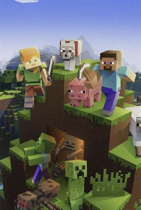 Minecraft Steve Wallpaper Paper – Poster | Canvas Wall Art Print ...