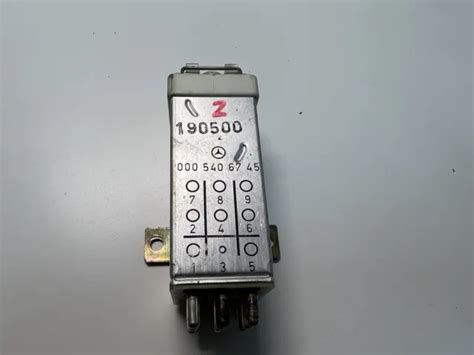 OVP SURGE RELAY Mercedes Benz W202 W124 C124 E320 300E C280 C220