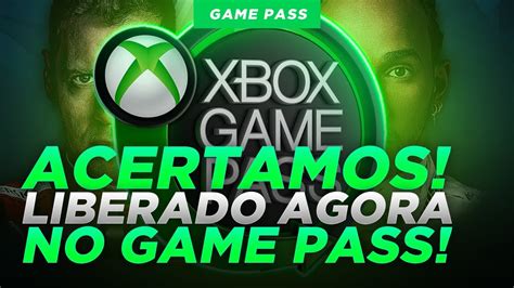 ACERTAMOS JOGO GRANDE LIBERADO AGORA no XBOX GAME PASS e está