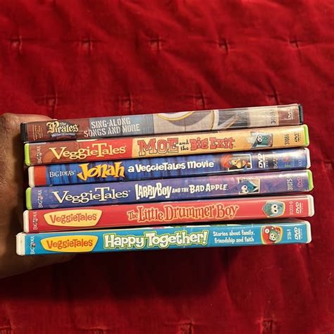 Veggietales Other Veggie Tales Dvd Lot Bundle Of 6 Movie Shows