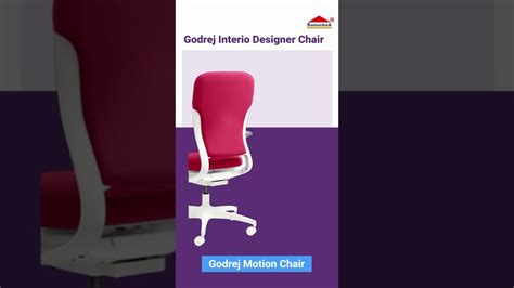 Godrej Interio Motion Chair YouTube