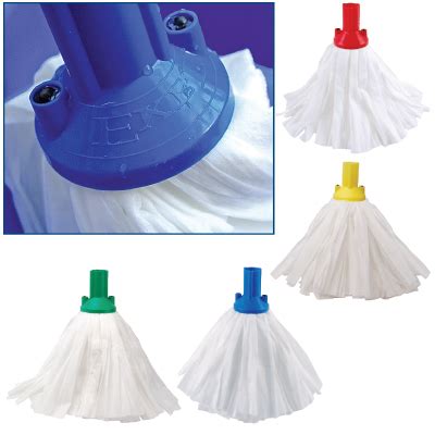 Exel Big White Mop Head Chemical Solutions