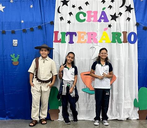 Chá Literário Escolas IDAAM O IDAAM é para você