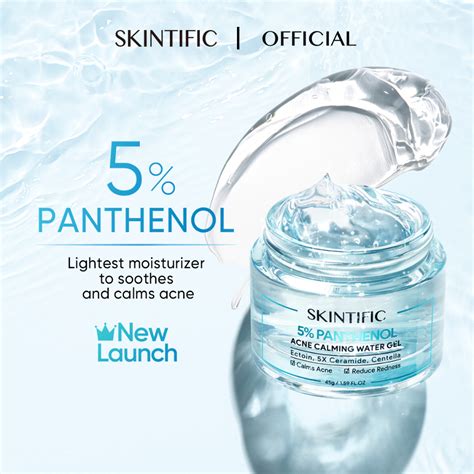 Jual New Launch Skintific Panthenol Acne Calming Water Gel G