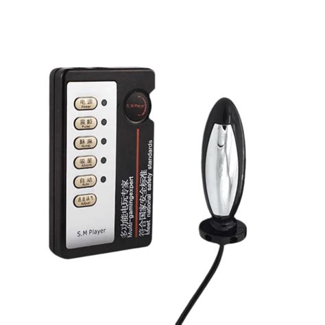 Electro Estimulador Anal Con Plug Chico Entreadultosweb