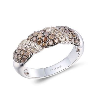 K Vanilla Gold Ring Chocolate Diamonds Nude Diamonds TTFJ Le Vian