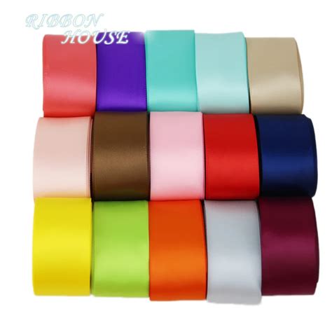 5 м/лот) 40 мм Двусторонняя атласная лента рождественские аксессуары ...