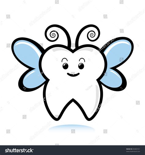 Cute Tooth Fairy Drawing