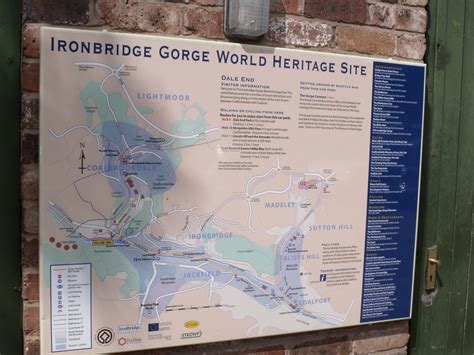 Iron Bridge Gorge World Heritage Site Acomplete Map Of The Flickr