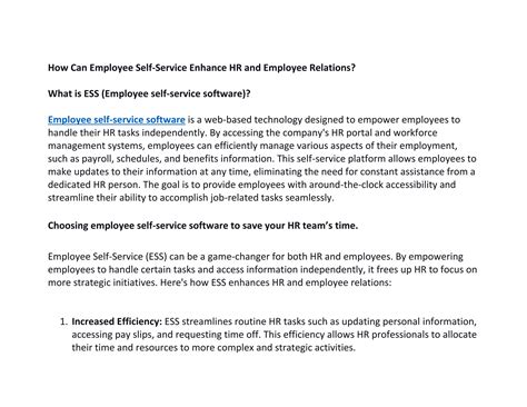 Why Employees Rely On Ess One Philly For Real Time Access To Their Work Schedules And Human Resources Information