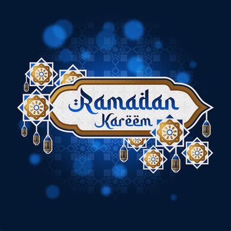 Saludos islámicos publicación de plantilla de diseño de tarjeta ramadan