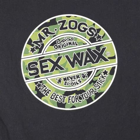 Mr Zogs Sex Wax Shirt Mens Large Black Camo Logo Casual Skate Surf Dad