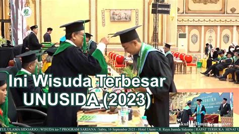 Full Video Prosesi Pengukuhan Wisudawan Documentary Wisuda VII UNU