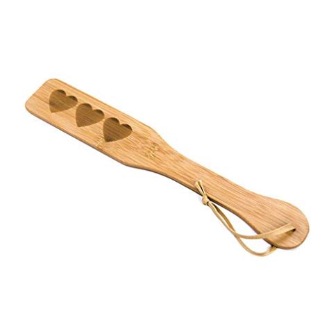 Venesun Bamboo Spanking Paddle For Adults 12 5inch Heart Paddle For