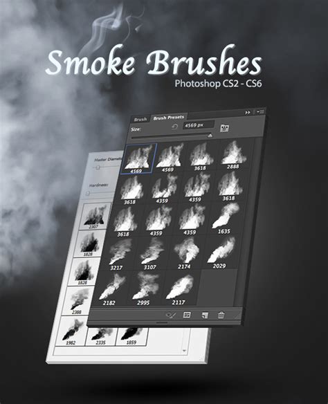 Pinceles De Humo Para Photoshop Gratis L Piz Gr Fico