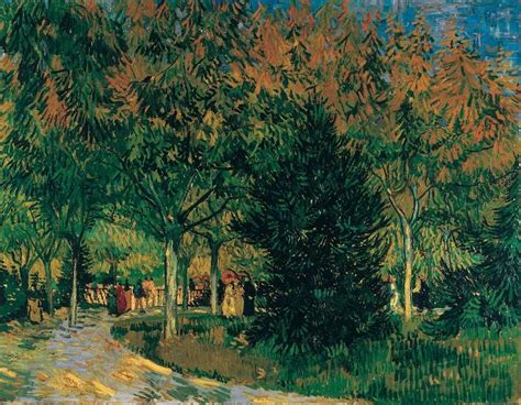 Vialetto nel giardino pubblico Vincent van Gogh 1888 Kröller Müller