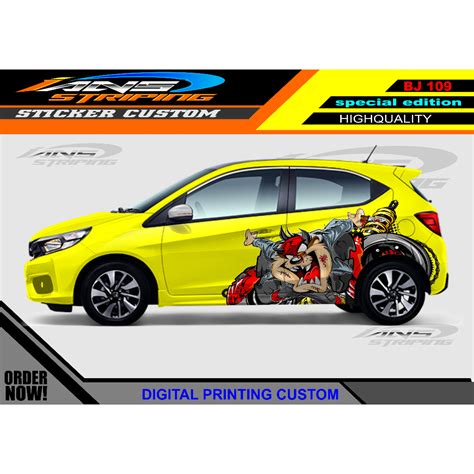 Jual DECAL STIKER CITY CAR XENIA AVANZA INNOVA STICKER TERBARU