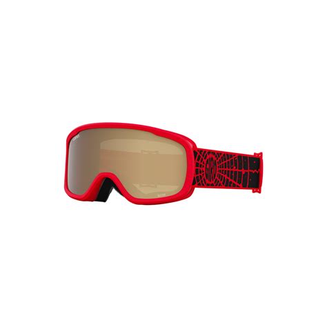 Giro Buster Basic Goggle Red Solar Flair Amber Rose S2 Red Solar Flair