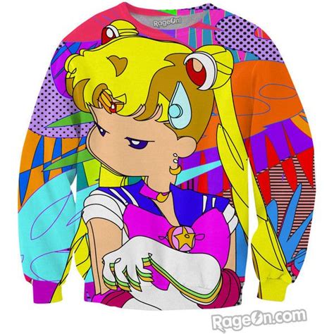 Technodrome1 Sailor Moon Crewneck Sweatshirt