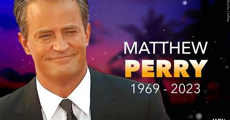 Autopsy Shows Matthew Perry Died Of ‘acute Effects Of Ketamine’ News Wpsd Local 6