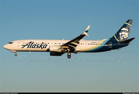 N481AS Alaska Airlines Boeing 737 990ER WL Photo By Niclas Karich ID