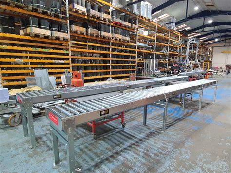 The Easitrak Gravity Roller Conveyor For Retail Industry Coveya