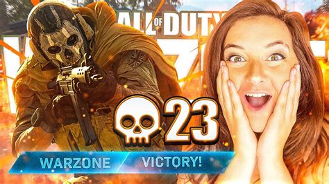 Best Female Solo Warzone Player High Kill Games Youtube