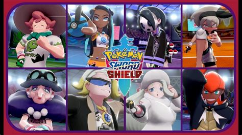 Pokemon Sword And Shield All Gym Leader Battles Youtube