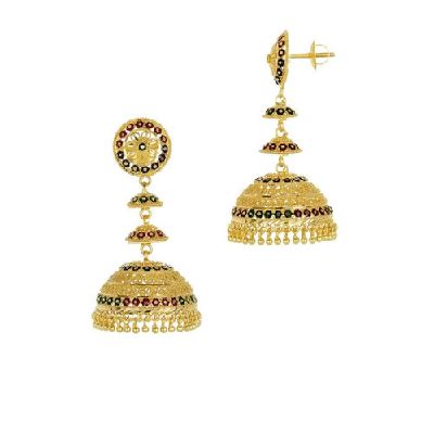 Indian Gold Earrings Catalogue