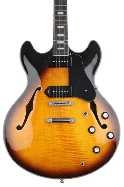 Sire Larry Carlton H7v Semi Hollowbody Electric Guitar Vintage Sunburst Reviews Sweetwater