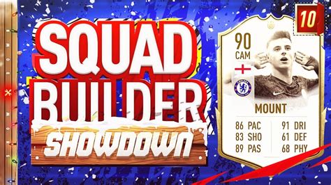 Fifa Squad Builder Showdown Advent Calendar Icon Mount Day