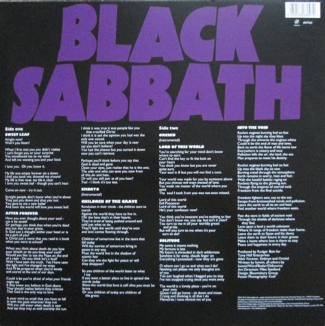 Black Sabbath: Master of Reality, LP 2020 - купить пластинку в интернет ...