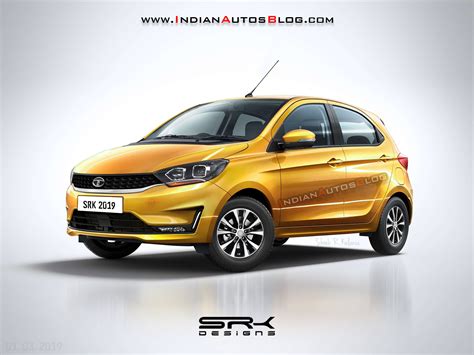 New Tata Tiago Facelift IAB Rendering