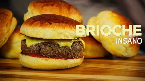 Pao De Hamburguer Brioche Facil E Simples