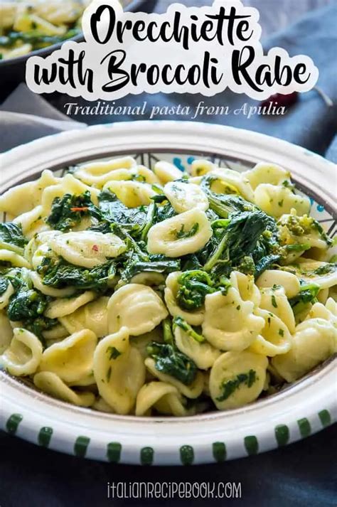 Orecchiette With Broccoli Rabe : Italian Recipe Book