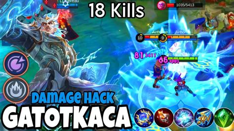 Kills Overpowered Damage Build Gatotkaca Best Build Mage Gatotkaca