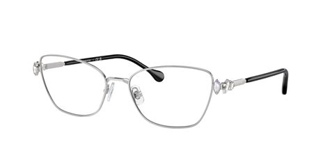 Swarovski Sk1006 Silver Eyeglasses ® Free Shipping