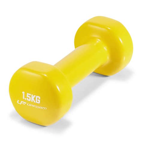 Vinyl Dumbbell 1 5 Kg UpForm 1 5 Kg Bars And Weight Plates