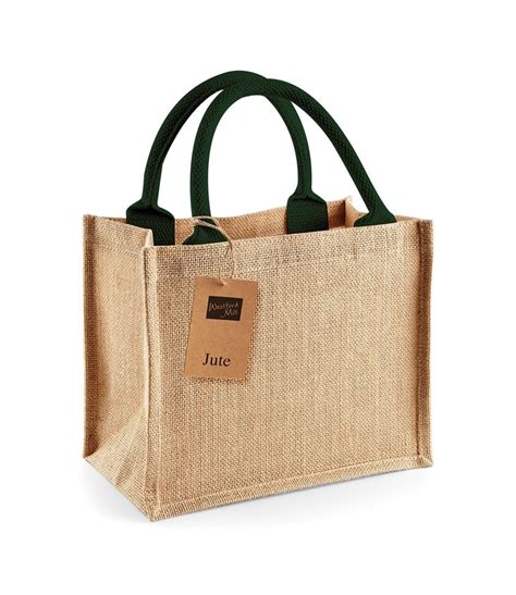 Westford Mill Jute Mini Gift Bag Industrial Workwear