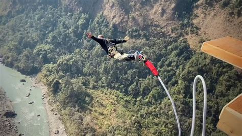 Bungee Jump In Kushma Parbat Worlds Second Highest Bungee Jump