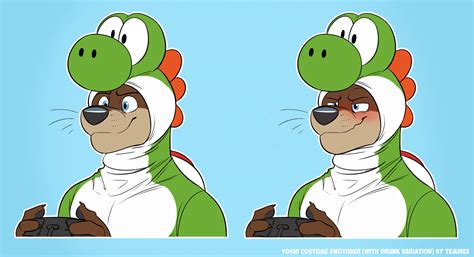 Tem With Yoshi Costume Pngtuber By Temiree On Deviantart